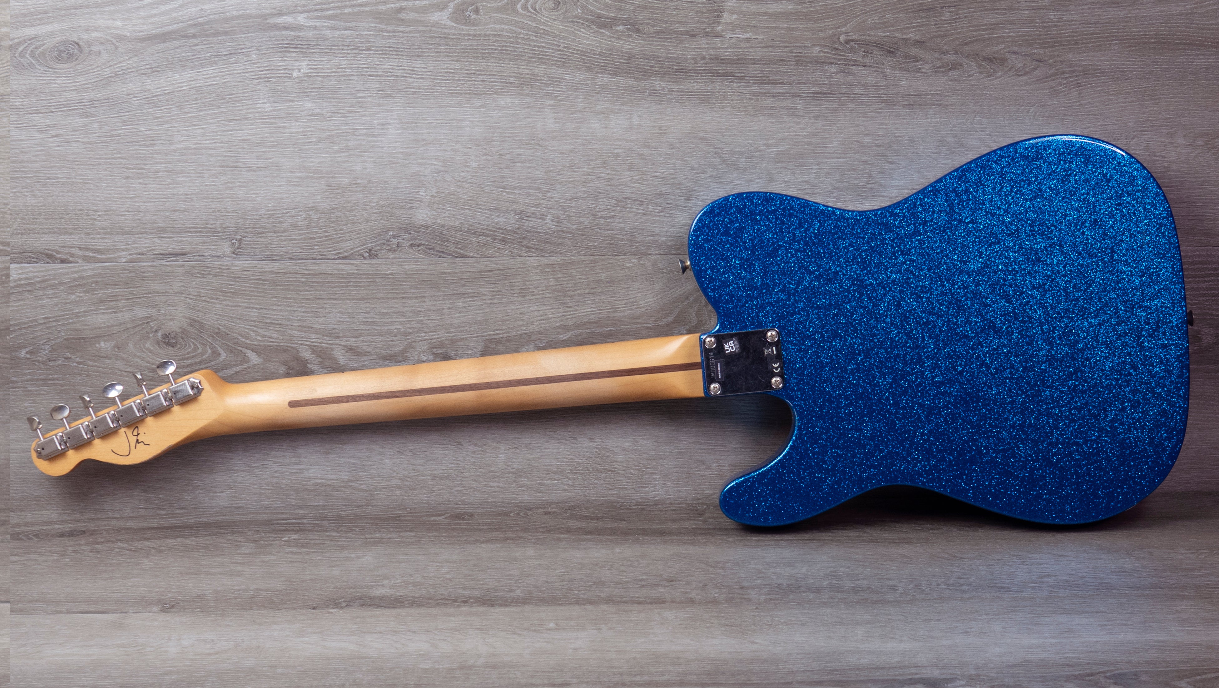Fender J Mascis Telecaster, Maple Fingerboard, Bottle Rocket Blue