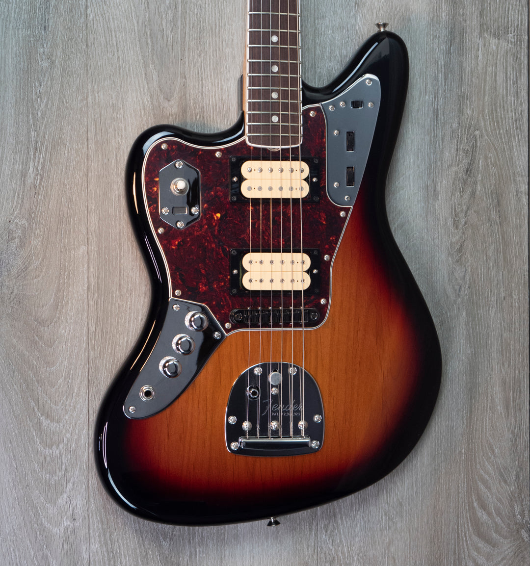 Fender Kurt Cobain Jaguar Left-Handed, Rosewood Fingerboard, 3-colour Sunburst