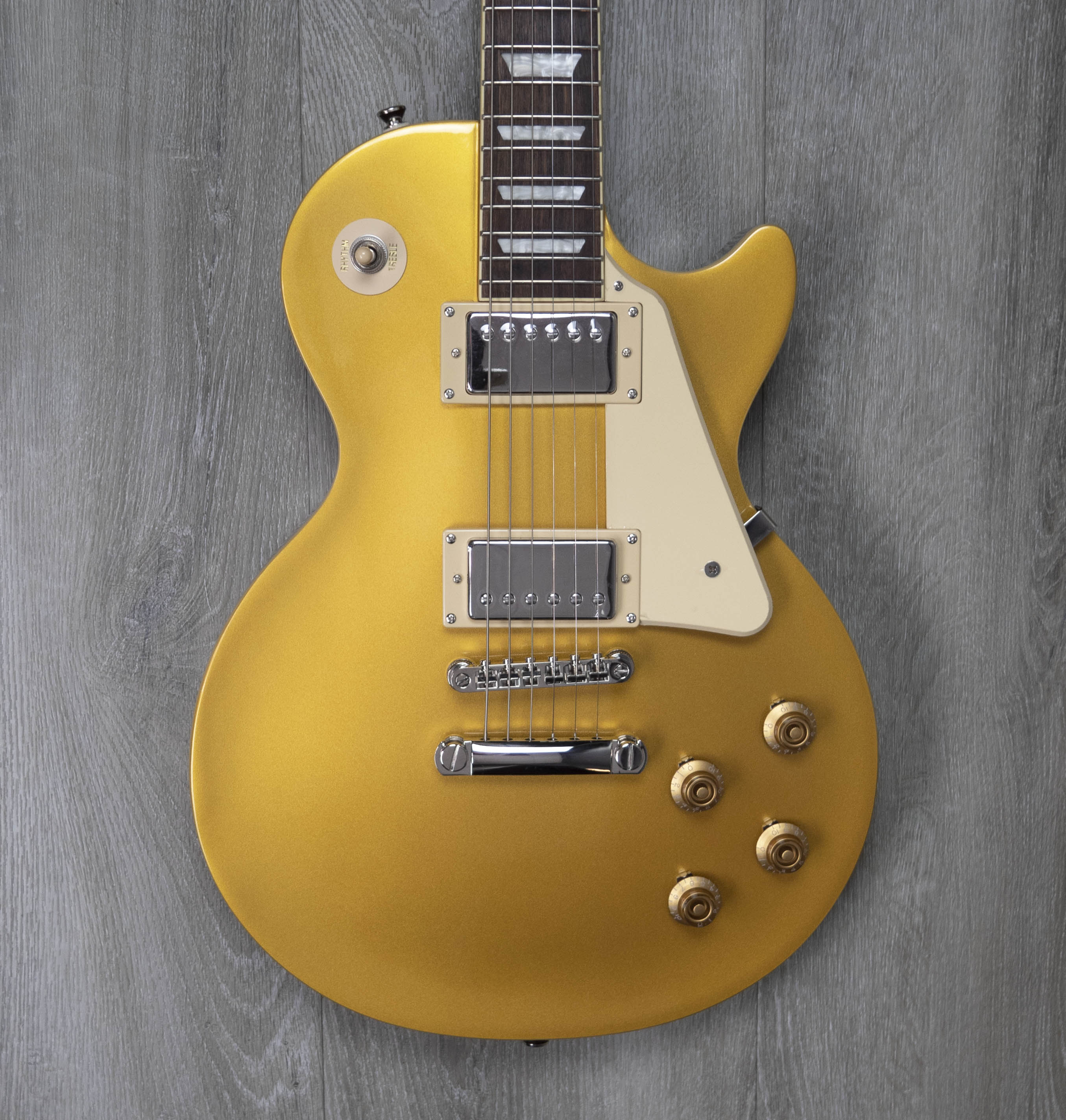 Epiphone Les Paul Standard 50s, Metallic Gold – A Strings