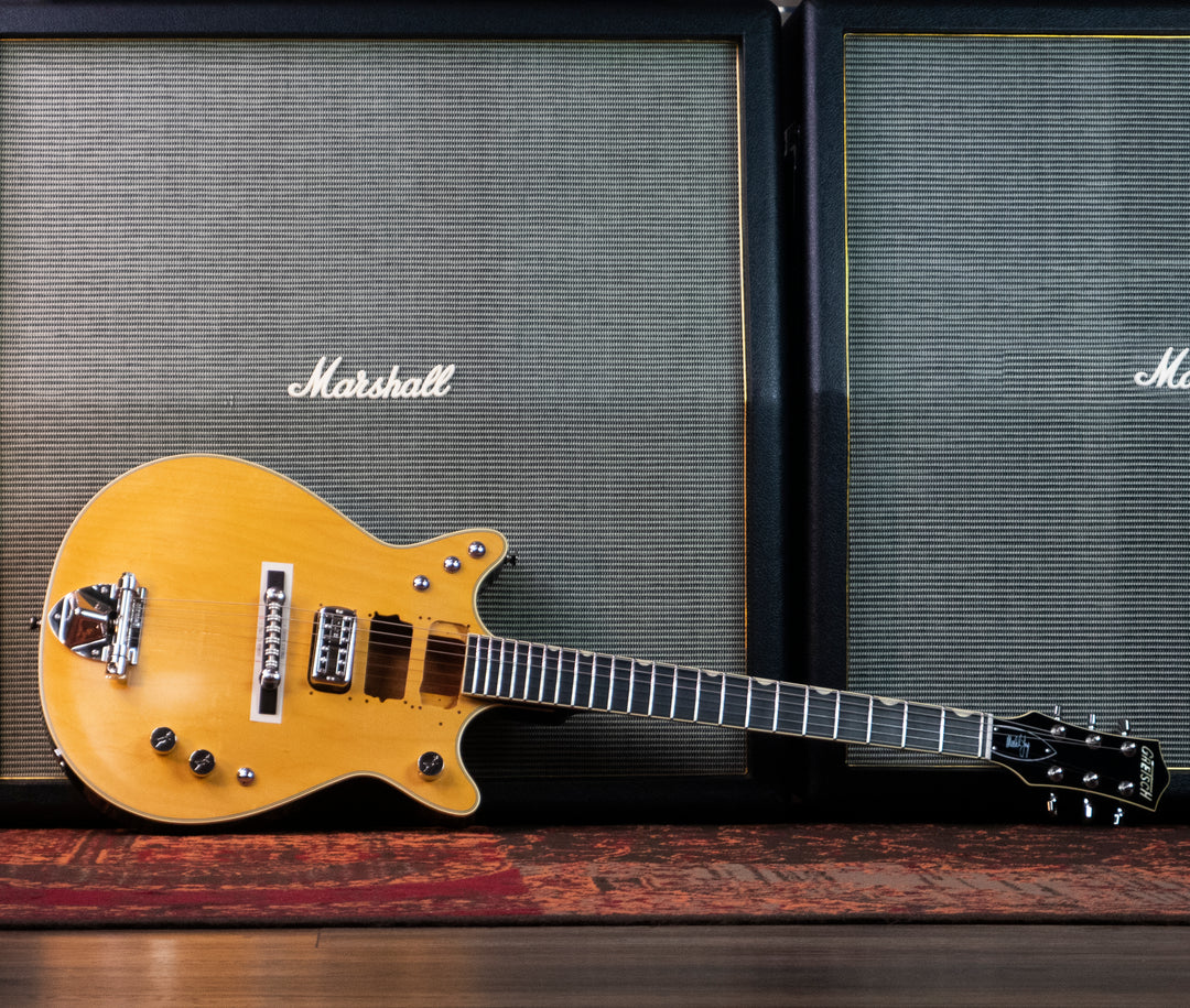 Gretsch G6131-MY Malcolm Young Signature Jet, Ebony Fingerboard, Natur ...