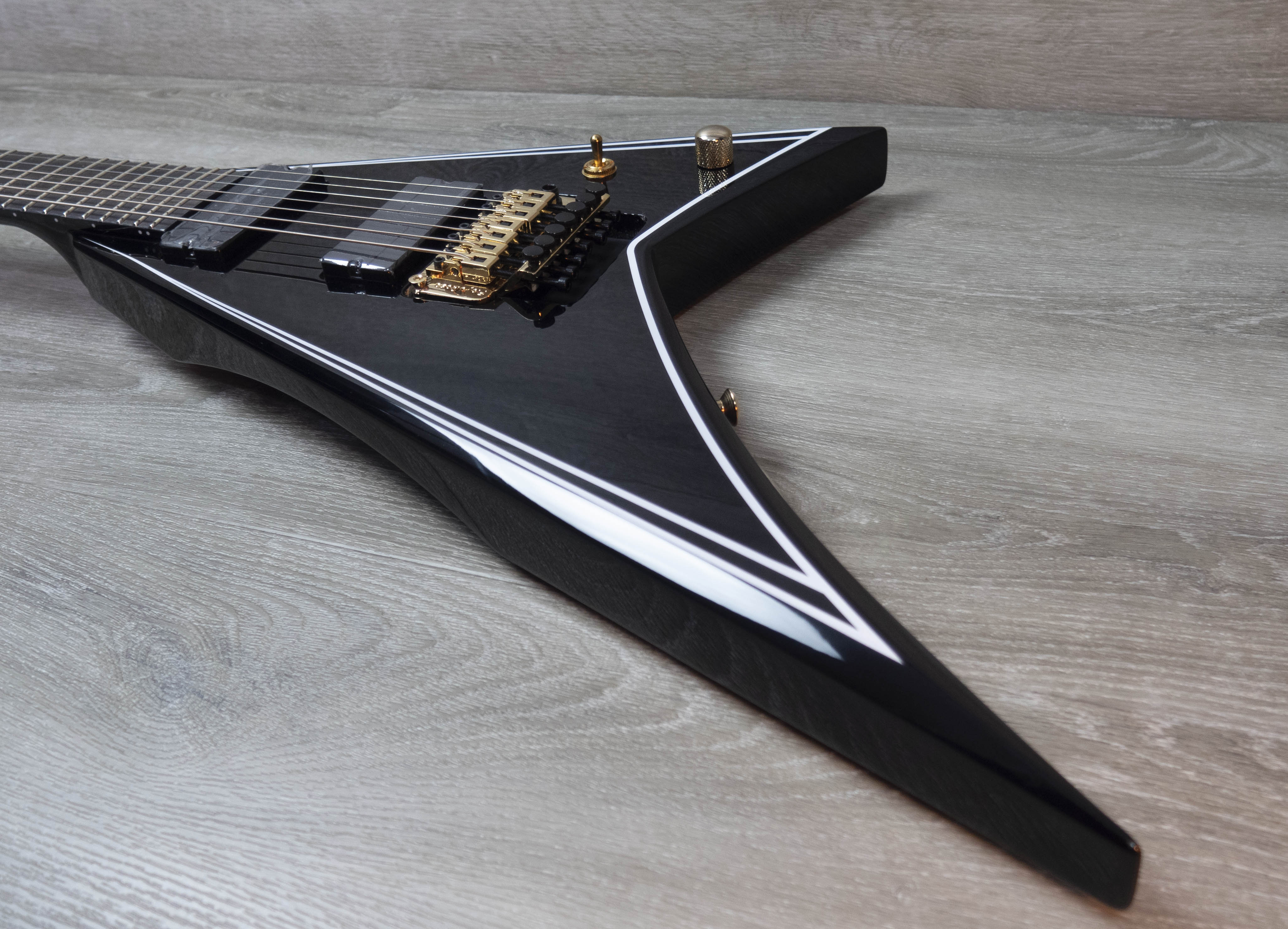 Jackson Pro Series 7弦 Mark Heylmunモデル Jackson Pro Series Signature Mark Heylmun Rhoads RR24-7, diapasón