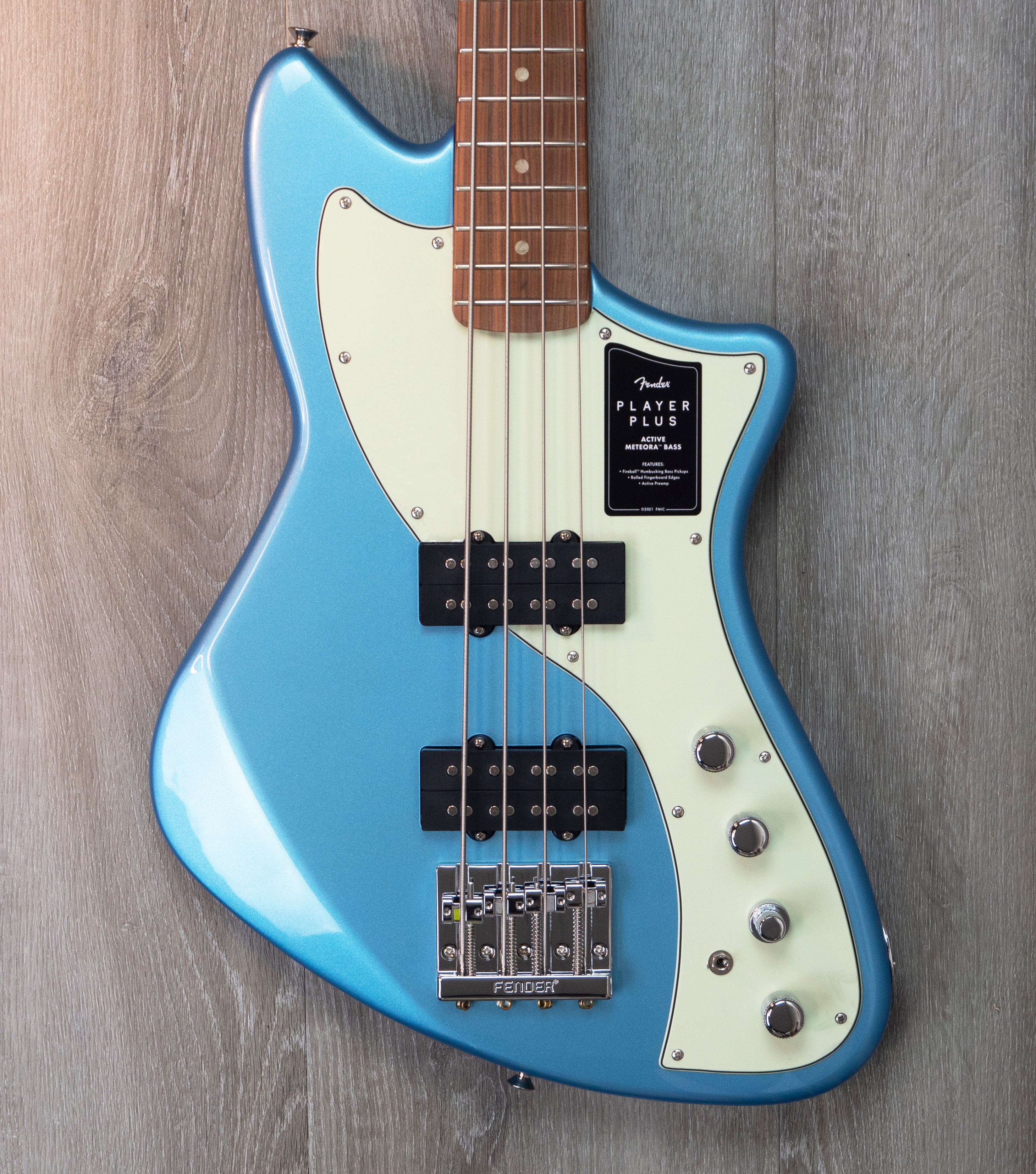 Fender Player Plus Active Meteora Bass, Pau Ferro Fingerboard