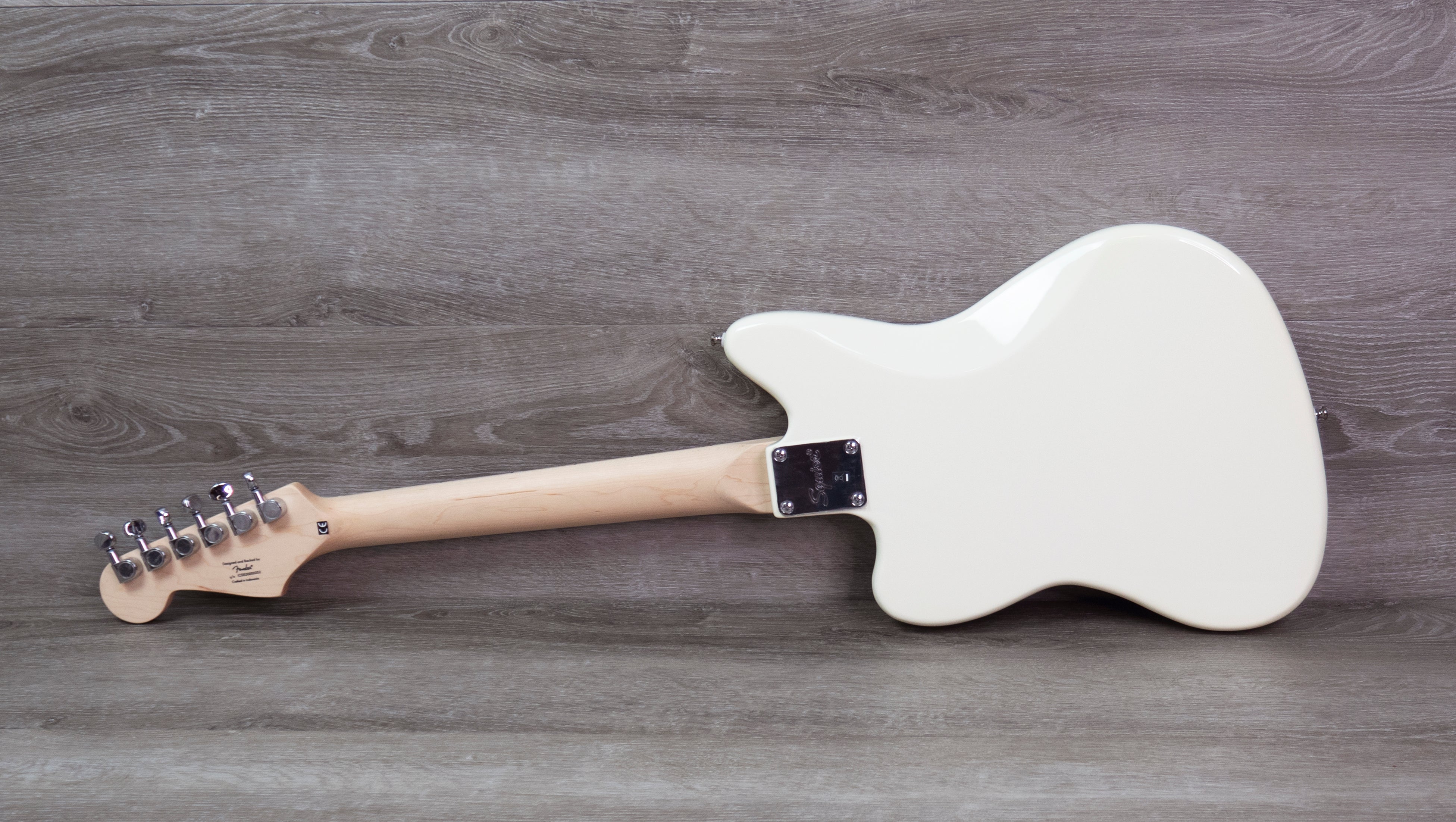 Squier Mini Jazzmaster HH Electric Guitar - Olympic White
