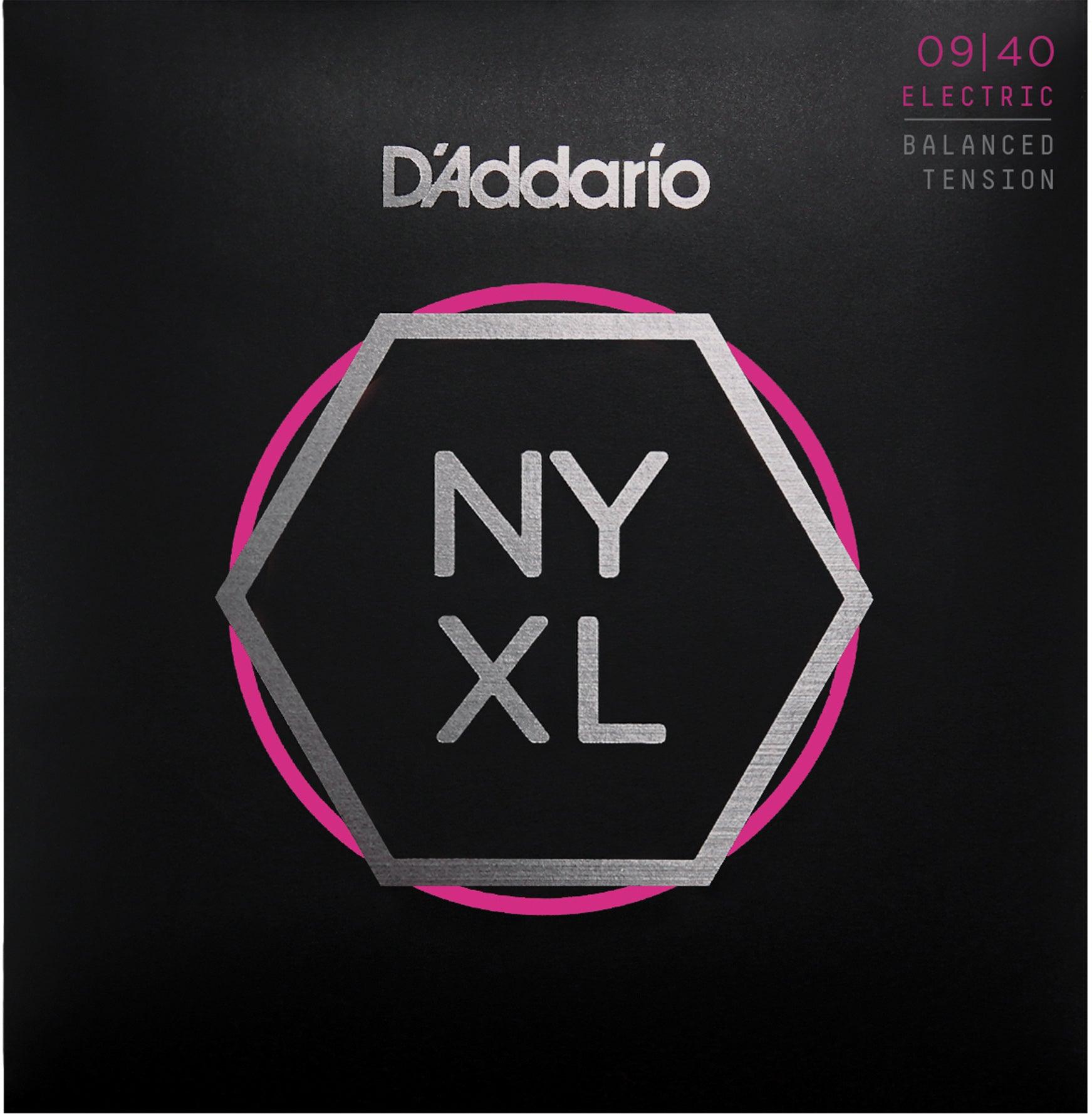 Electrical String Set D'Addario NYXL Electric String Set, Balanced Tension, Nickel, Super Li ...