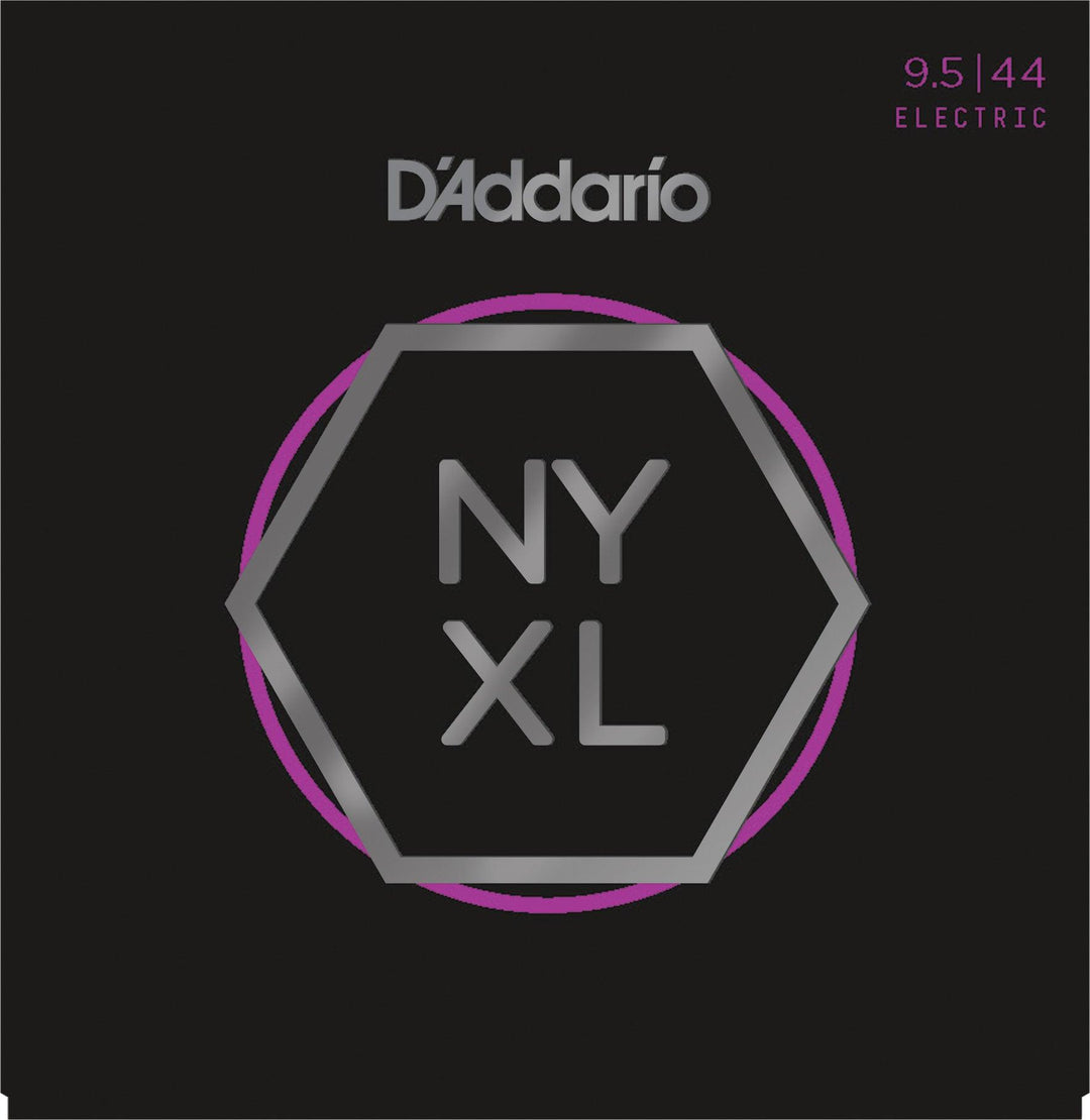 D'Addario NYXL Electric String Set, Nickel, Super Light Plus .0095-.044 - A Strings