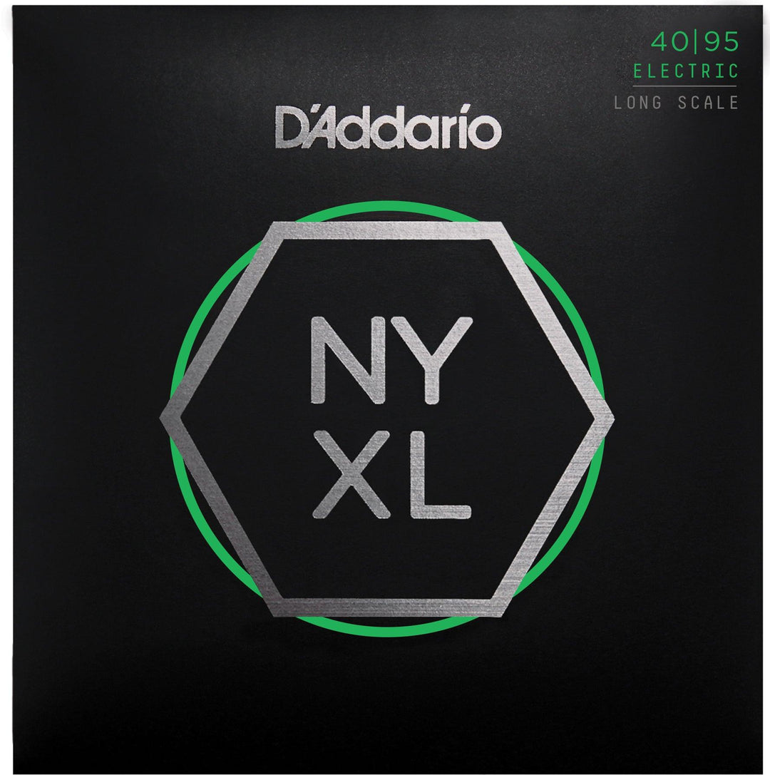 D'Addario NYXL Bass Guitar String Set, .040-.095 - A Strings