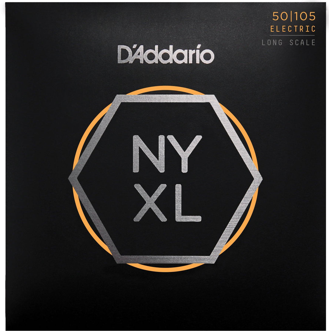 D'Addario NYXL Bass Guitar String Set, .050-.105 - A Strings