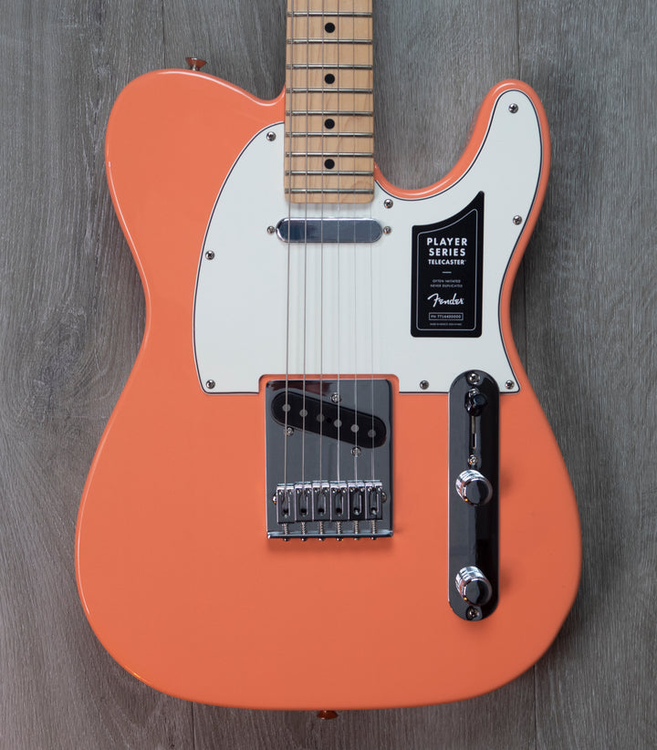 Fender Limited Edition Player Telecaster, Maple Fingerboard, Pacific Peach