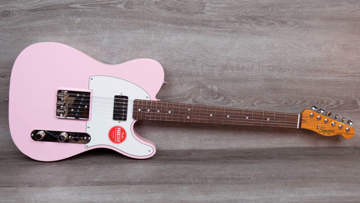 Squier FSR Classic Vibe '60s Custom Telecaster, touche en laurier, rose coquillage 