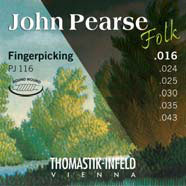 Thomastik John Pearse Folk String Set, Nylon Core, .016-.043