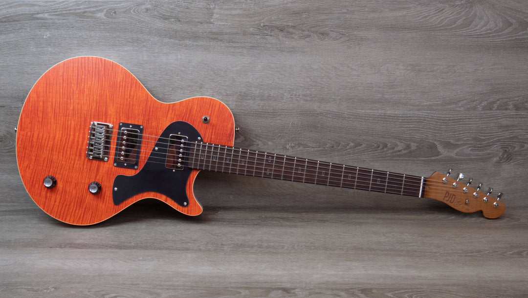 PJD Guitars Carey Elite, Orange #106