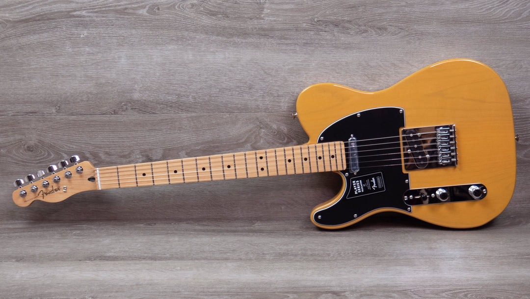 Fender Player Telecaster Left-Handed, Maple Fingerboard, Butterscotch Blonde