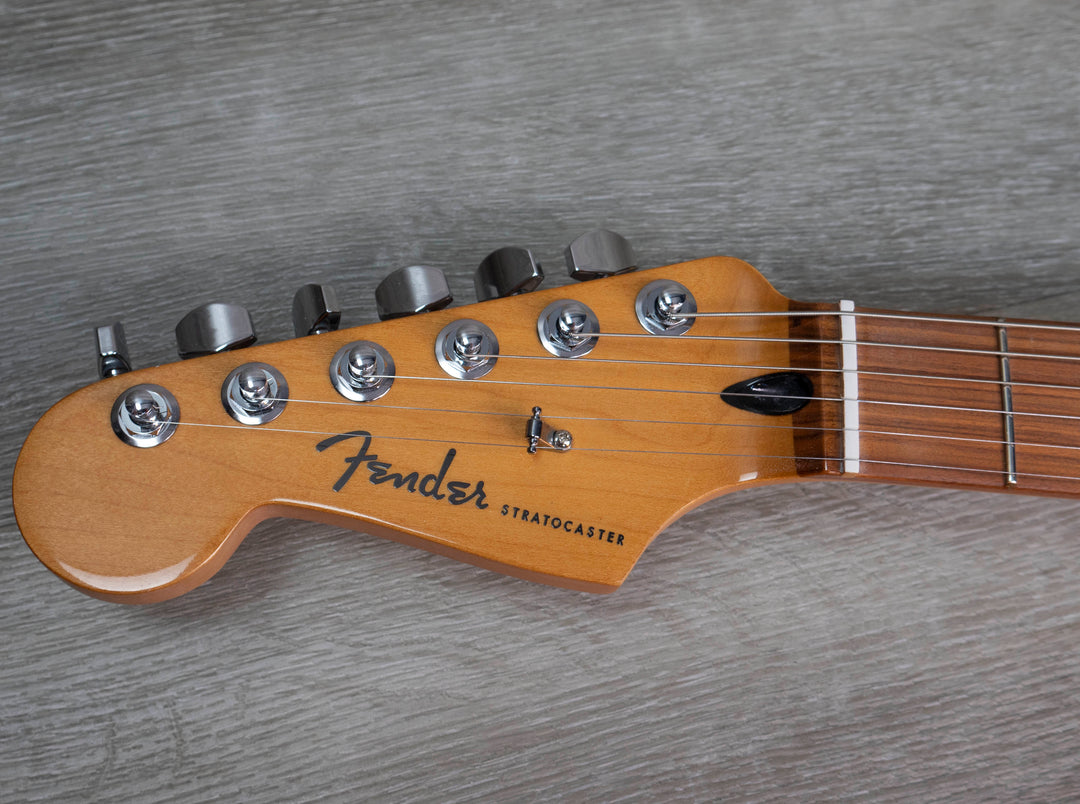Fender Player Plus Stratocaster, Left-Hand, Pau Ferro Fingerboard, Tequila Sunrise