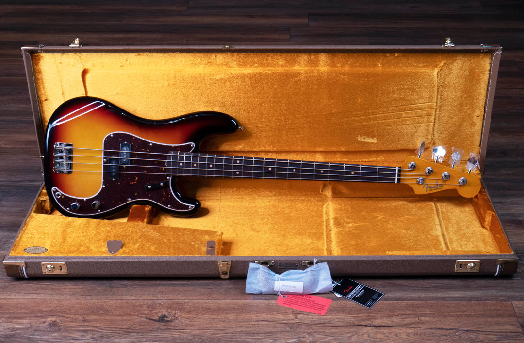Fender American Vintage II 1960 Precision Bass, Rosewood Fingerboard, 3-Colour Sunburst
