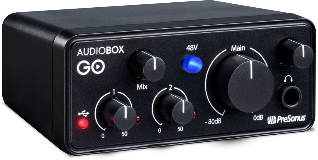 PreSonus AudioBox Go Compact USB Audio Interface