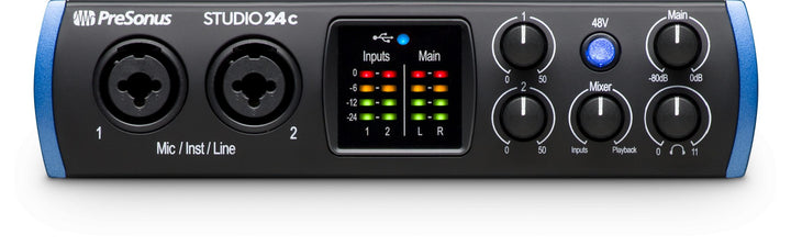 PreSonus Studio 24c Audio USB-C Interface