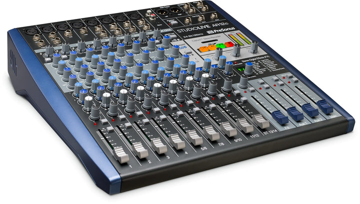 PreSonus StudioLive AR12c 12-channel Audio Interface and Analog Mixer with Stereo SD Recorder