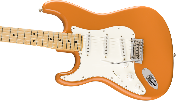 Fender Player Stratocaster Left-Handed, Maple Fingerboard, Capri Orange