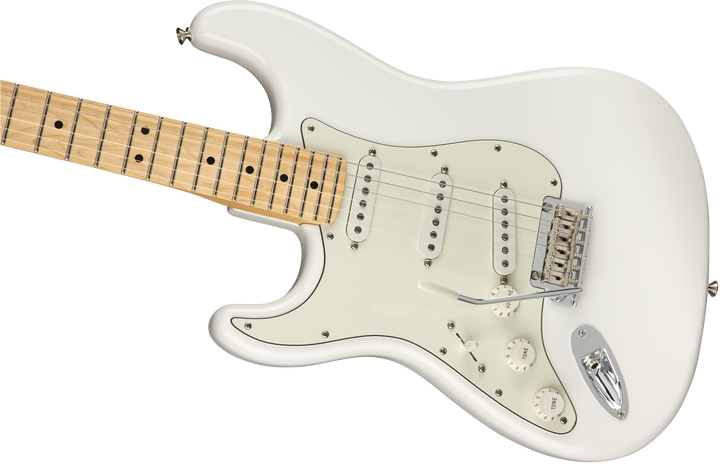 Fender Player Stratocaster Left-Handed, Maple Fingerboard, Polar White