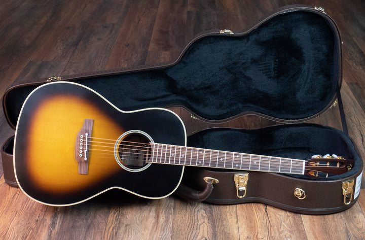 Takamine PTU441S-TBS Pro Series Limited Edition Parlour, Tobacco Sunburst