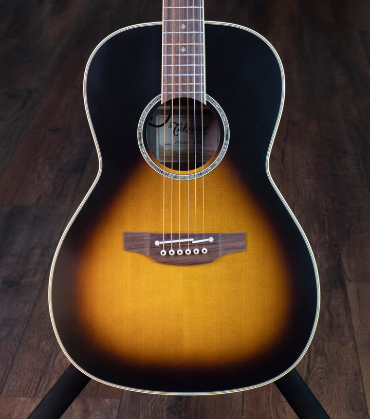 Takamine PTU441S-TBS Pro Series Limited Edition Parlour, Tobacco Sunburst