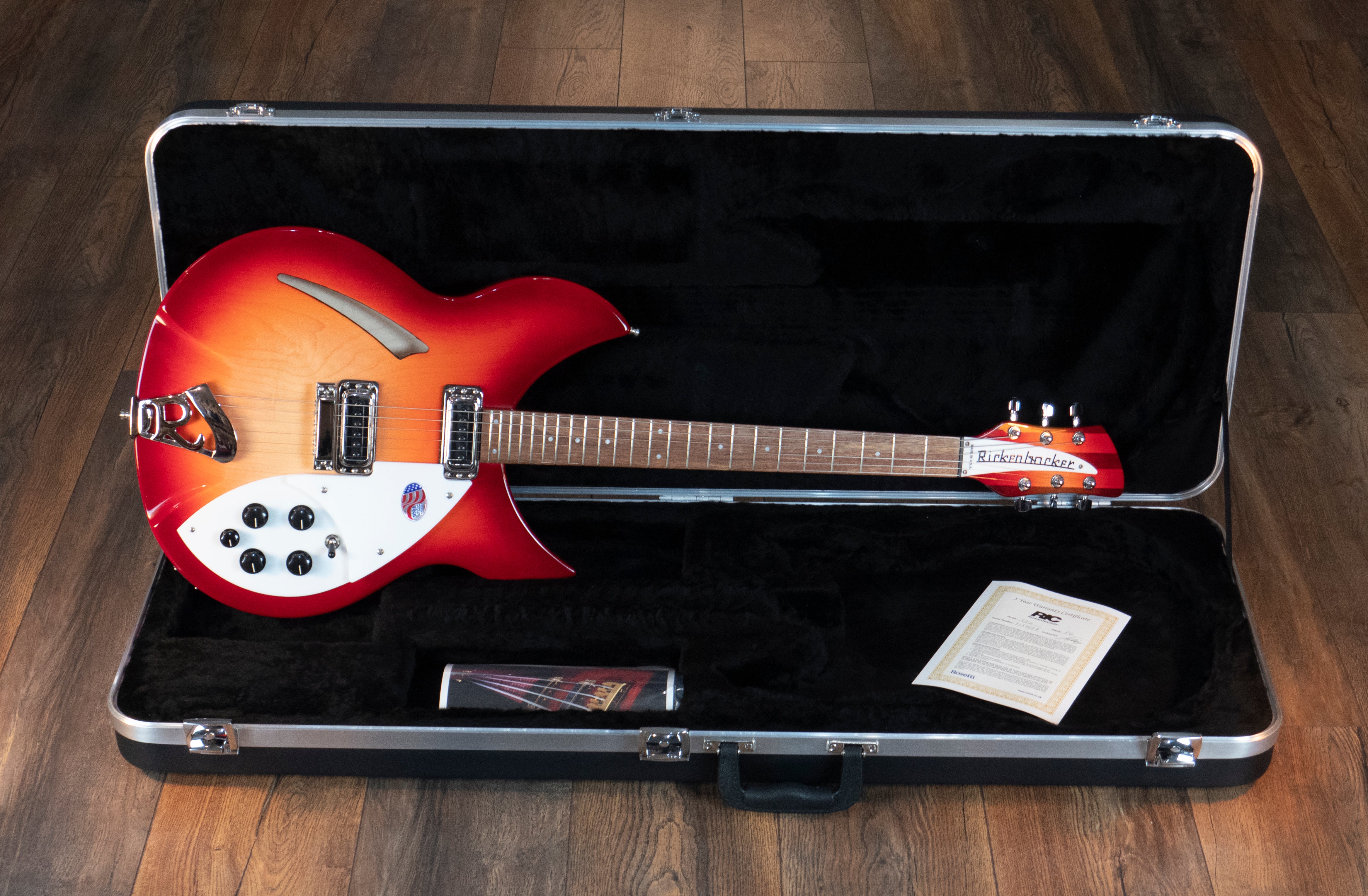 Rickenbacker Model 330 (Fireglo) Rickenbacker 330 Electric Guitar, Fireglo \u2013 A Strings