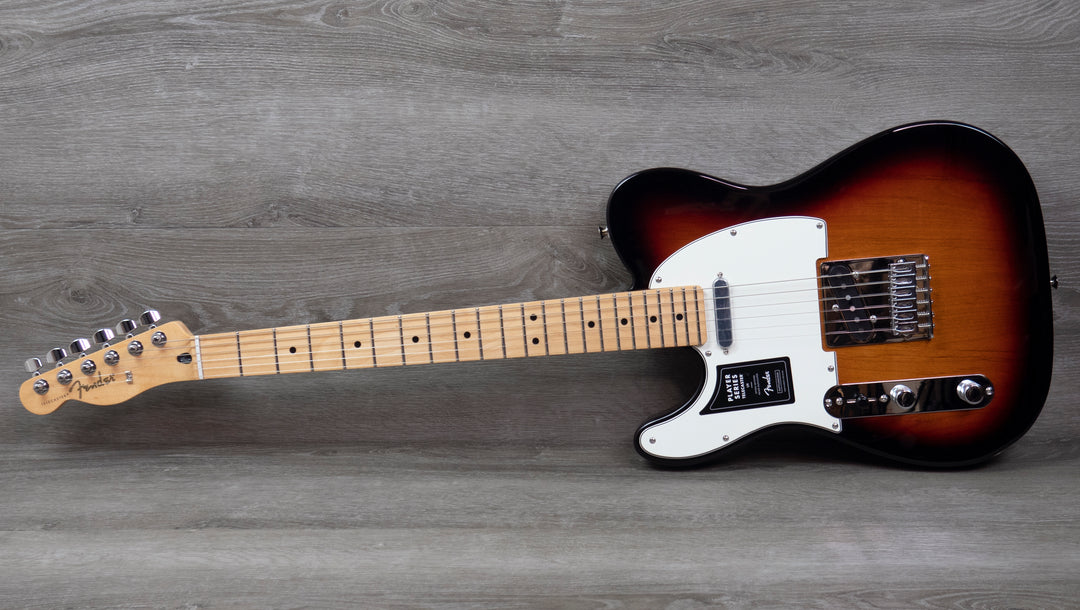 Fender Player Telecaster Left-Handed, Maple Fingerboard, 3-colour Sunburst