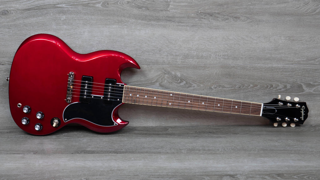 ベース Epiphone SG Special P-90 Epiphone SG Special P-90 - Sparkling Burgundy | Long & McQuade