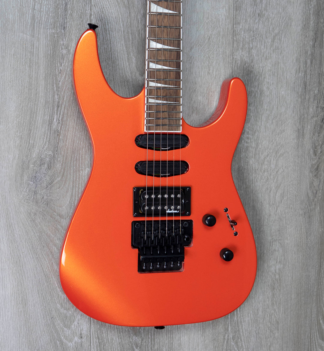 Jackson X Series Soloist, SL3X DX, Laurel Fingerboard, Lambo Orange