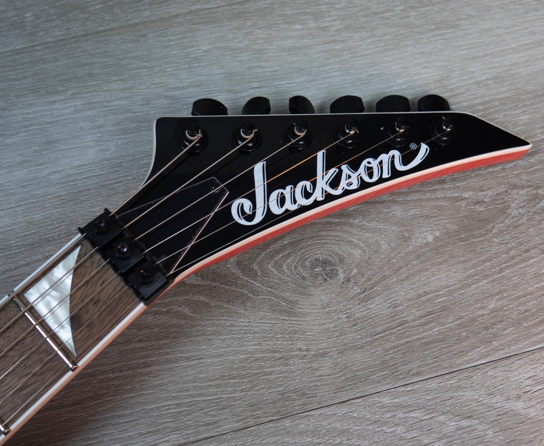 Jackson X Series Soloist, SL3X DX, diapasón de laurel, color naranja Lambo