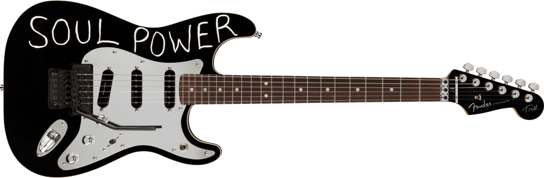Fender Tom Morello Stratocaster, Rosewood Fingerboard, Black – A Fender Tom Morello Stratocaster, Rosewood Fingerboard, Black – A