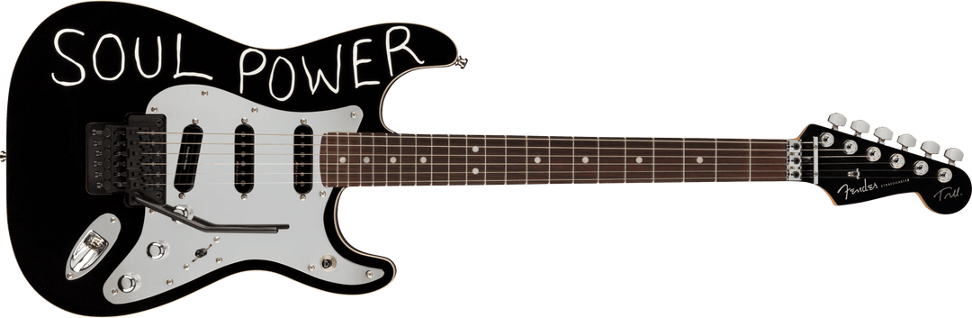 Fender Tom Morello Stratocaster, Rosewood Fingerboard, Black