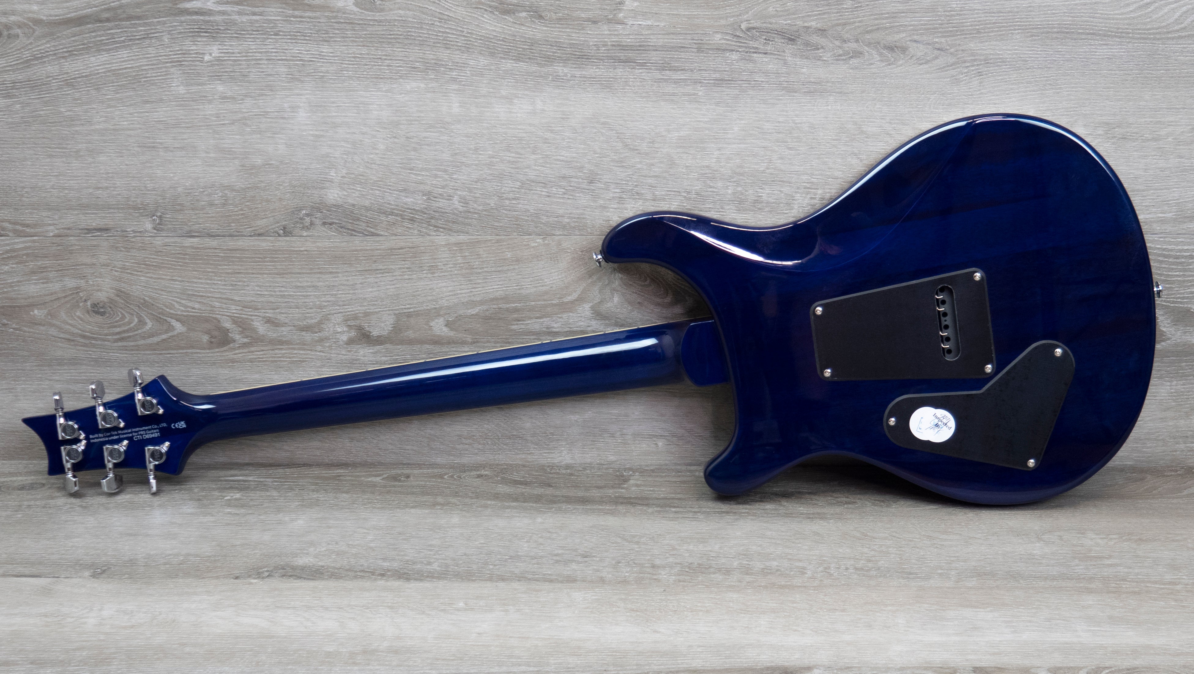 PRS SE Standard 24, Trans Blue – A Strings