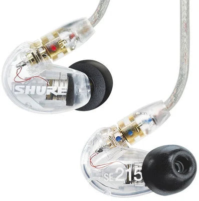 Shure SE215 Pro Professional Sound Isolating Earphones, Clear