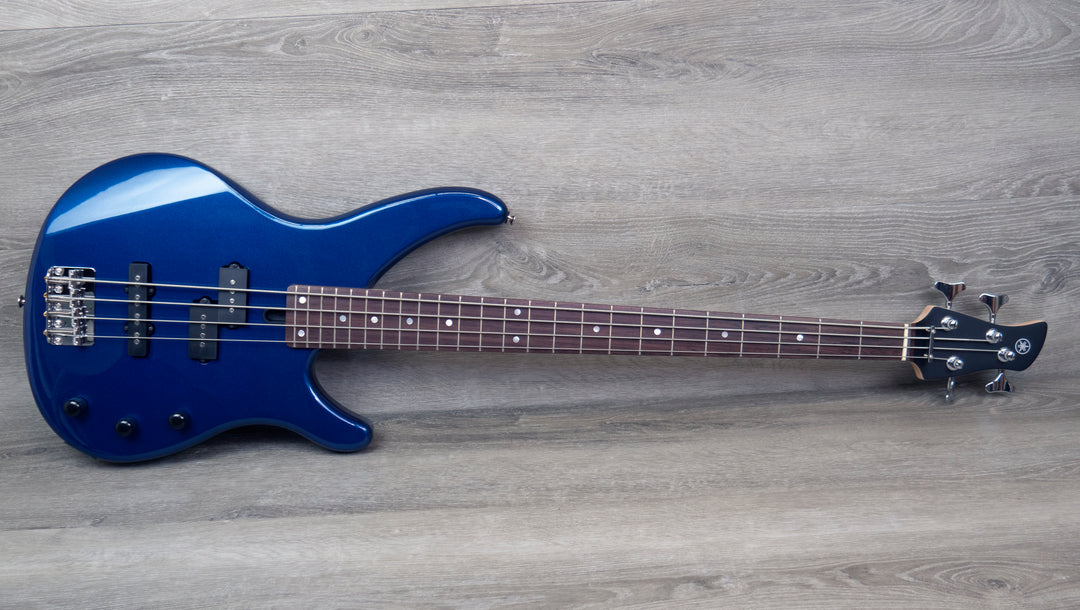 Yamaha TRBX174 Electric Bass, Metallic Dark Blue