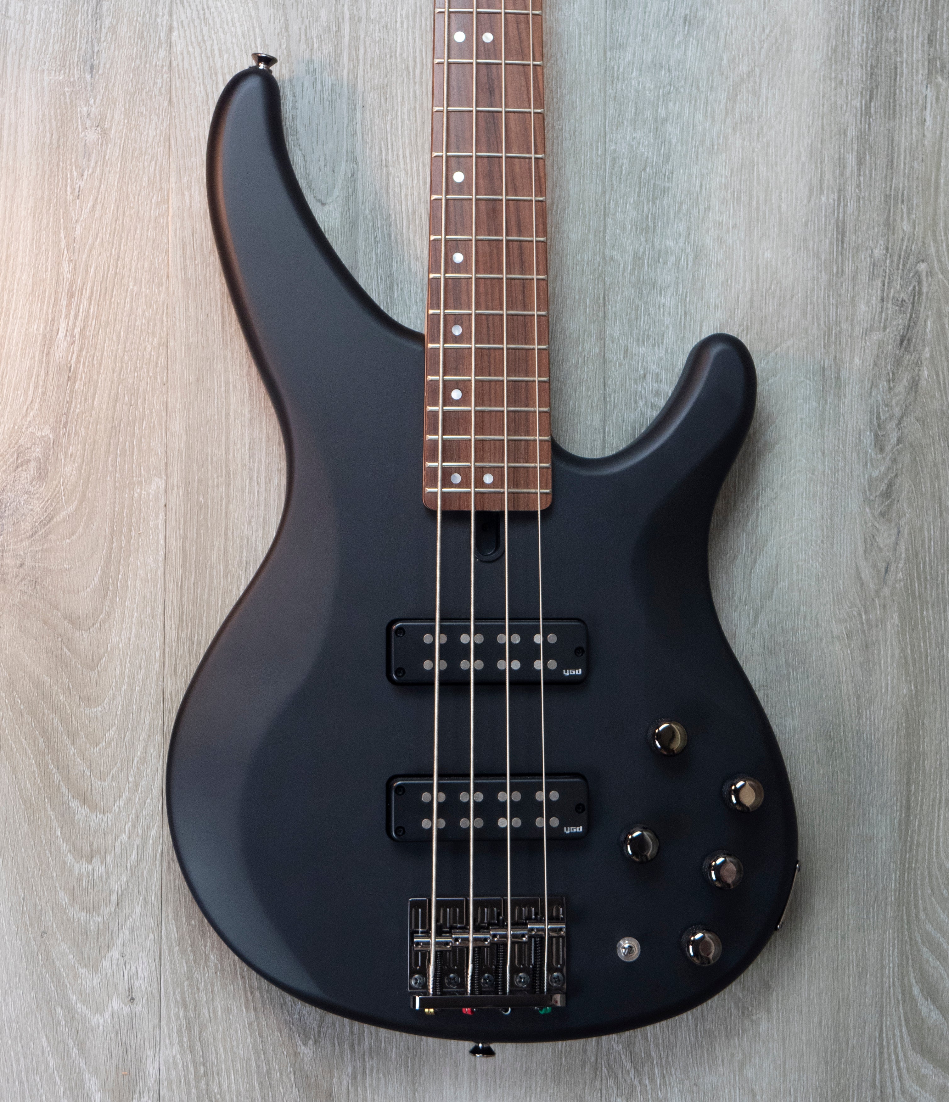 Yamaha TRBX504 Electric 4-String Bass Guitar, Translucent Black
