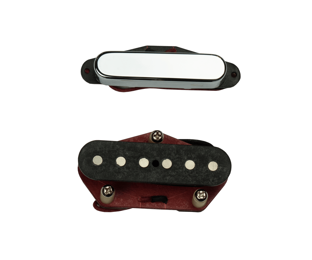 Bare Knuckle True Grit Boot Camp Tele Single Coil Pickup Set - Chrome - A Strings