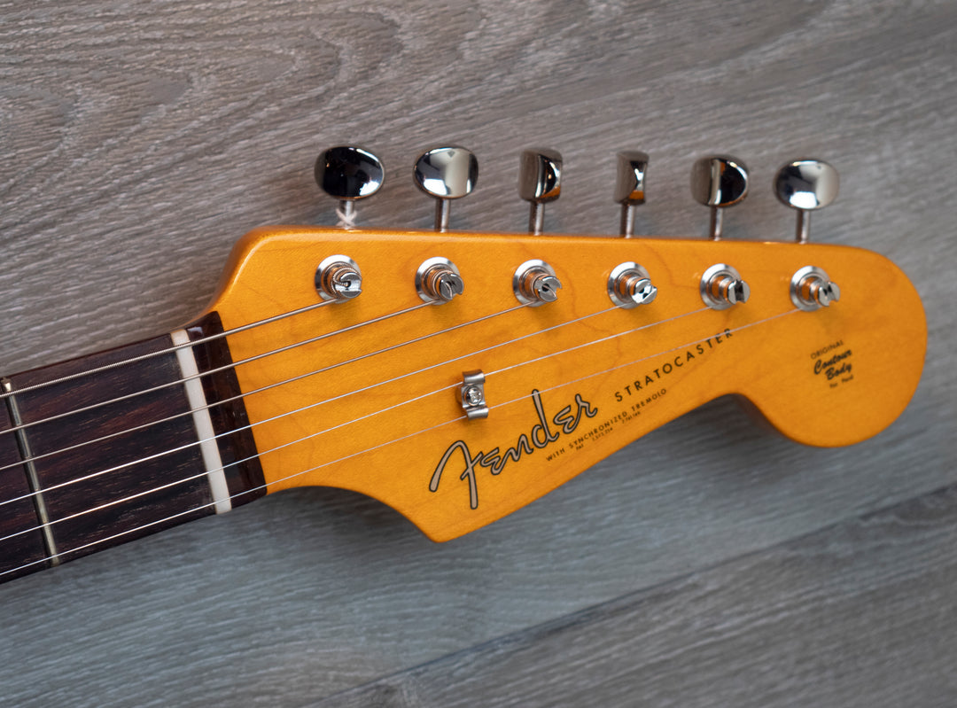 Fender American Vintage II 1961 Stratocaster, touche en palissandre, Sunburst 3 couleurs