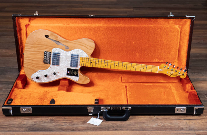 Fender American Vintage II 1972 Telecaster Thinline, Maple Fingerboard, Aged Natural