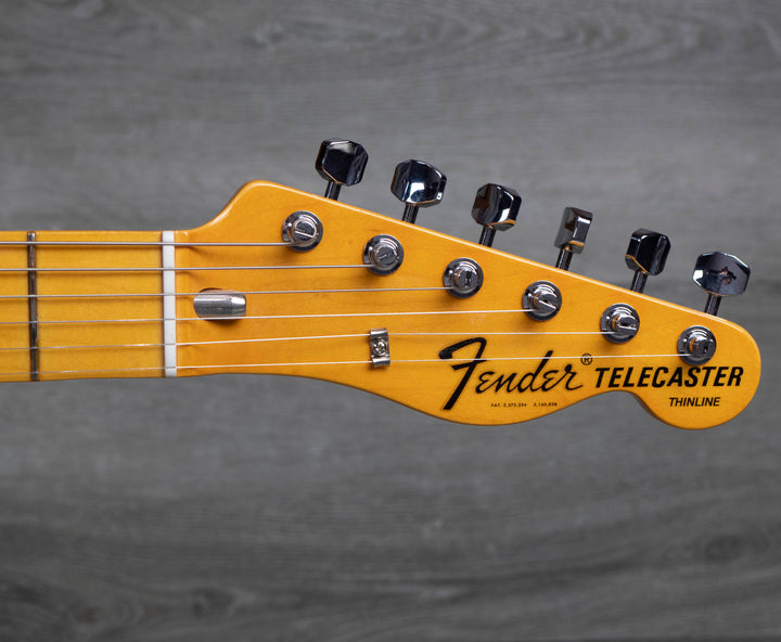 Fender American Vintage II 1972 Telecaster Thinline, Maple Fingerboard, Aged Natural