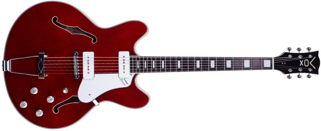 Vox Bobcat V90 Electric Guitar, Cherry Red