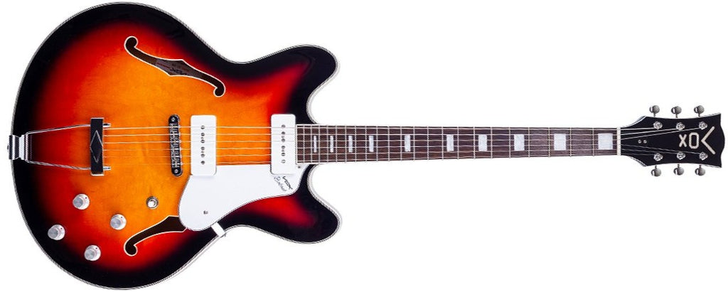 エレキギター VOX Bobcat V90 サンバースト Vox Bobcat V90 Electric Guitar, Sunburst – A Strings