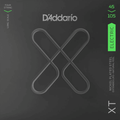 D'Addario XT Bass Guitar String Set, .045-.105 - A Strings