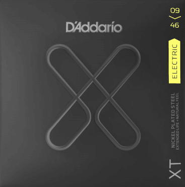 D'Addario XT Coated Electric String Set, .009-.046 - A Strings
